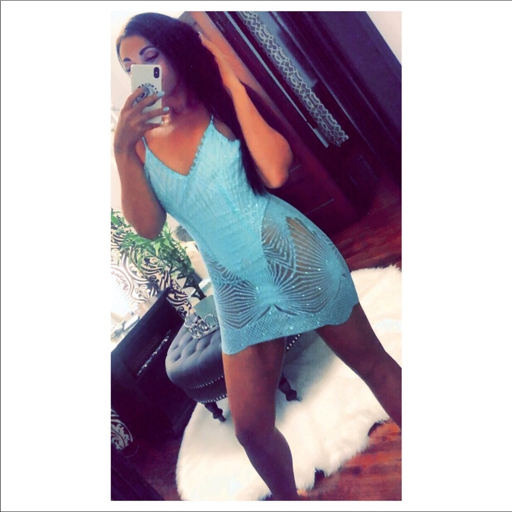 Pretty little thing body suit dress